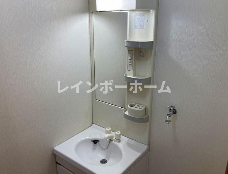 ドミールの独立洗面台