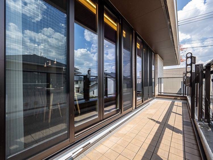 筑紫野市大字筑紫　中古戸建のバルコニー