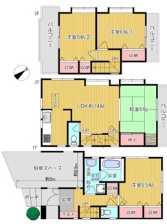 【間取り】 | 貸家　和光市中央