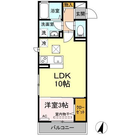 ネオアルテールの間取り