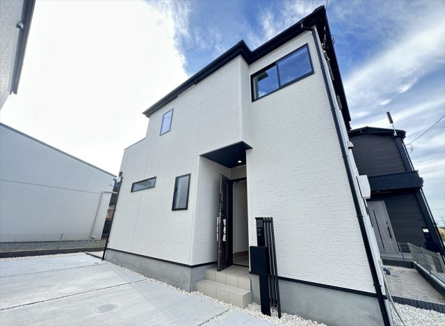 【外観】 | 新座市野火止3丁目　新築一戸建住宅　全61棟　(志木本店) | 全61棟の住宅が集まる大型開発分譲地。統一感のある街並みと、新しい暮らしが始まる街の魅力が広がります。