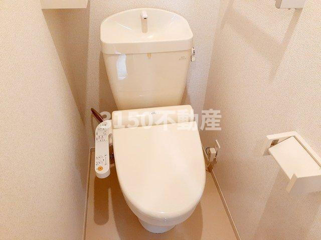 プリムヴェールのトイレ|コンパクトで使いやすいトイレです
