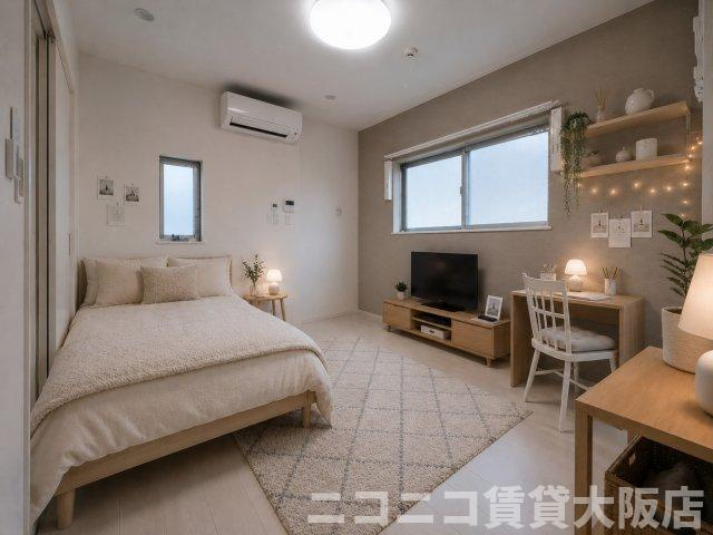 ハーモニーテラス下新庄Ⅲの内装|CG画像です。家具家電付きではありません