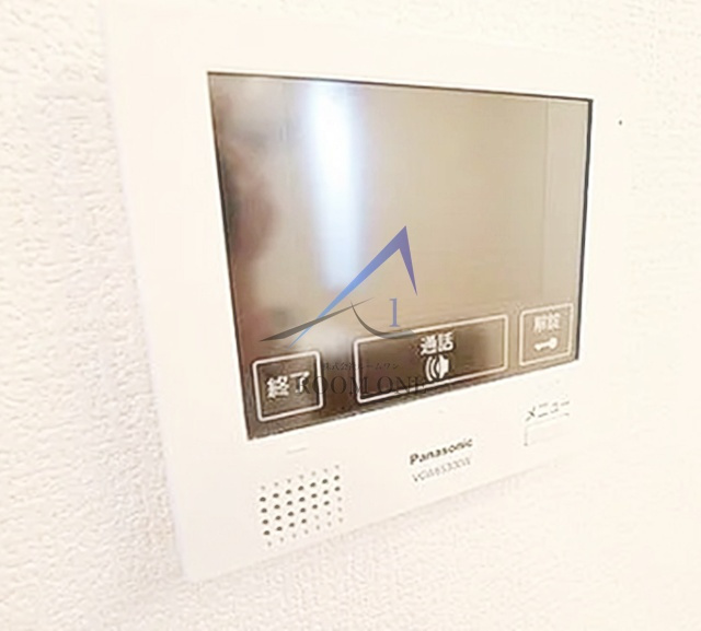 シャルールのセキュリティ|モニター付きインターホンです。