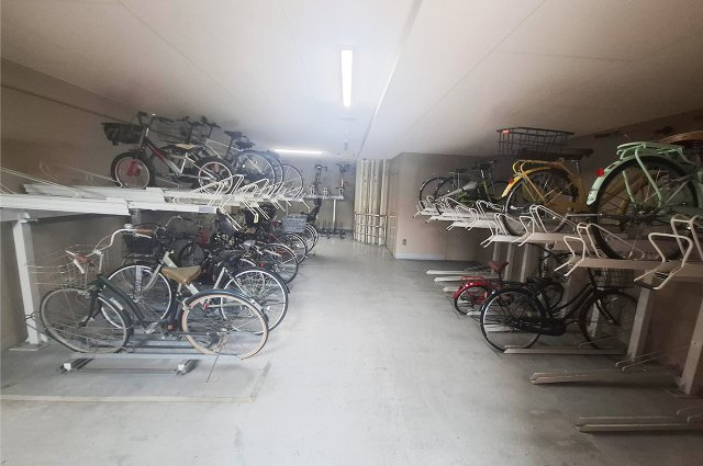 ルネ白鷺の駐輪場|駐輪場