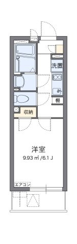【間取り】 | クレイノアンジュ | 代表的な間取のため実際の間取とは異なる場合があります