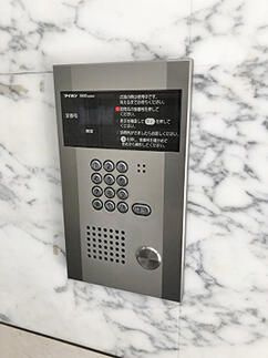 カーサスプレンディッド新宿払方町のセキュリティ