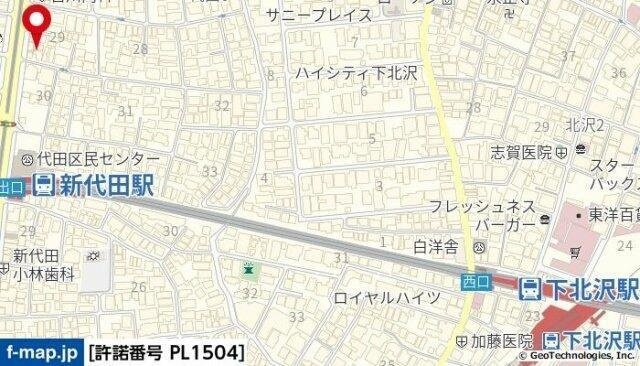 シェモアＳａｓａｋｉの地図