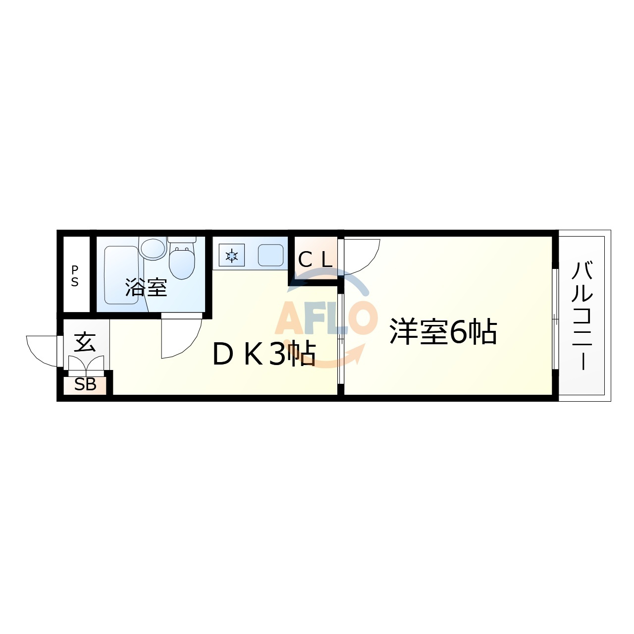 マンション葵の間取り|マンション葵　間取り