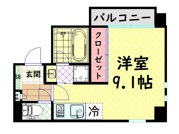 【間取り】 | アバンティ大阪ドームシティ