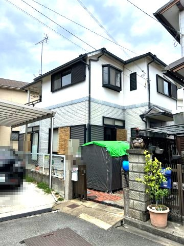 加古川市加古川町北在家　戸建の前面道路含む現地写真|前面道路含む現地写真です