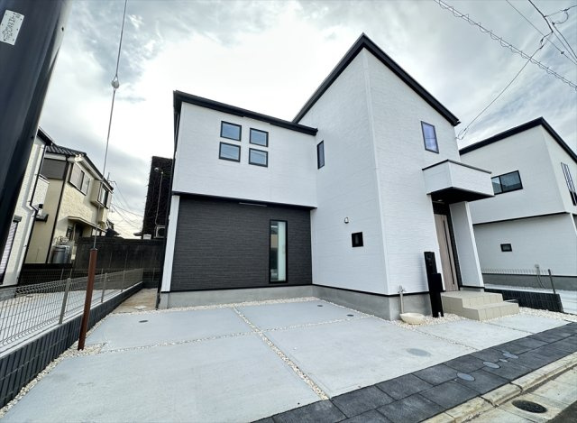 【外観】 | 新座市野火止3丁目　新築一戸建住宅　全61棟　(志木本店) | 並列2台駐車可能なゆとりある敷地