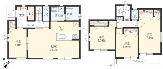 Ｓｕｍａｉ－ｔｏさいたま市西区佐知川01の間取り