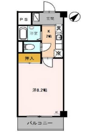 第２コーポ朝倉の間取り