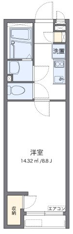 代表的な間取のため実際の間取とは異なる場合があります