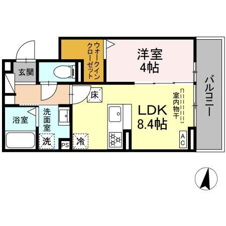 D Paina 中丸子の間取り