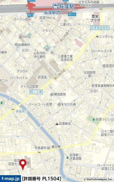 ヒズ・コープの地図