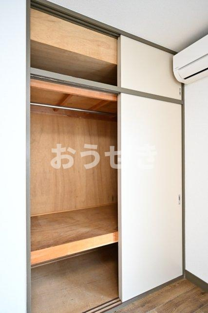ヒズ・コープの収納