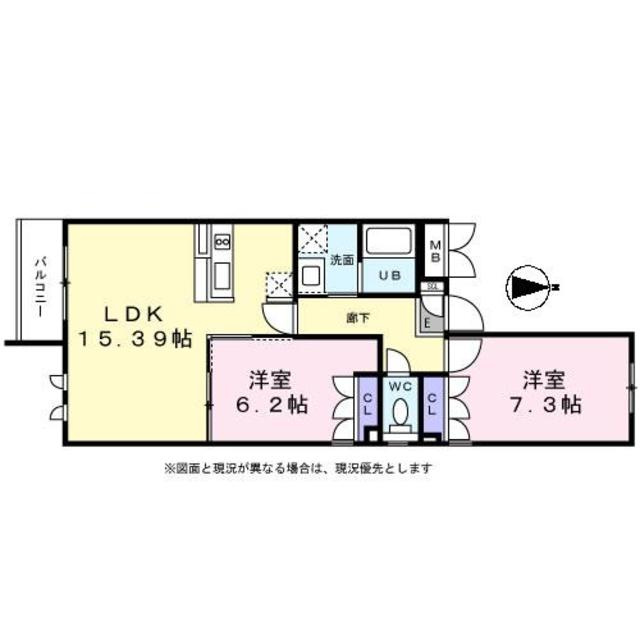 ＧＡＬＬＥＲＩＡ甲子園口の間取り