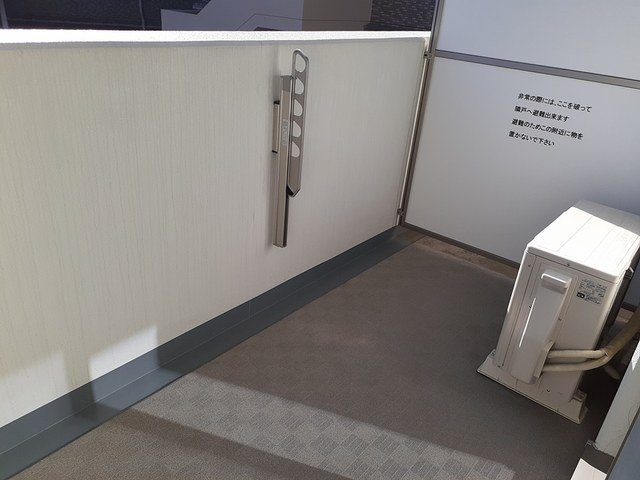 バルコニー付きです