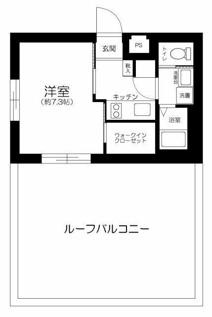 ルーク大森の間取り