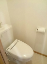 清潔感のあるトイレです