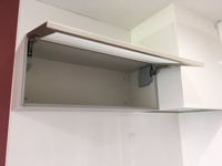 コンパクトなキッチンで掃除もラクラク