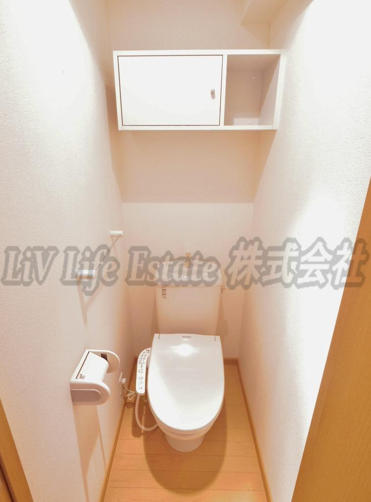 東久留米市下里３丁目の賃貸マンションのトイレ