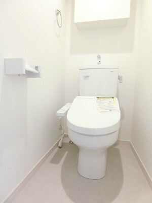 コンパクトで使いやすいトイレです