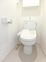 コンパクトで使いやすいトイレです