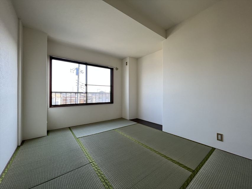 明るい和室です