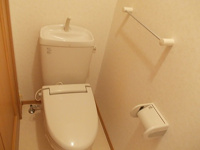 トイレもきれいです