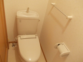 トイレもきれいです