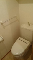 シンプルで使いやすいトイレです