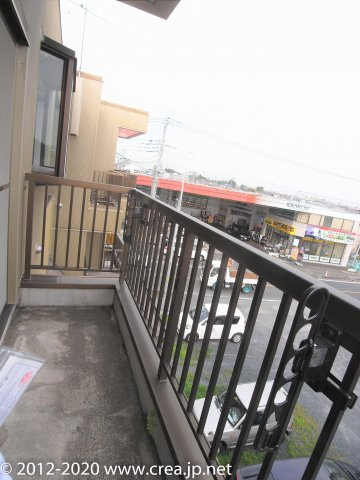 広々としたバルコニーです