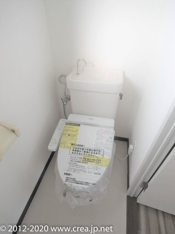トイレもきれいです