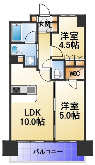 【間取り】 | SK RESIDENCES SHINSAIBASHI