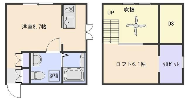 プリマことぶきの間取り