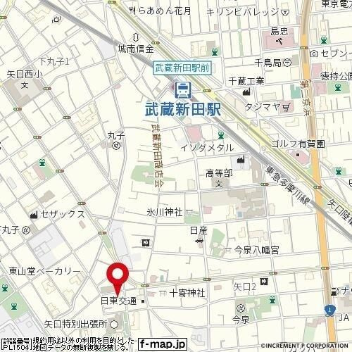 トップ武蔵新田第１の地図