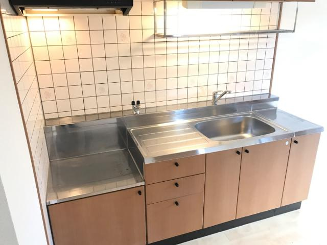 太宰府市御笠１丁目のアパートのキッチン|キッチン