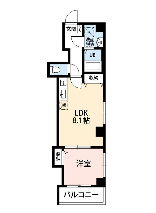 ルル浅草千束の間取り|間取りです。