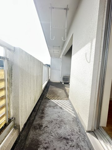 第3コーポ松橋のバルコニー
