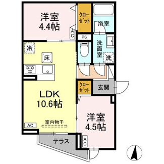 【間取り】 | セレスティア東小岩Ⅱ