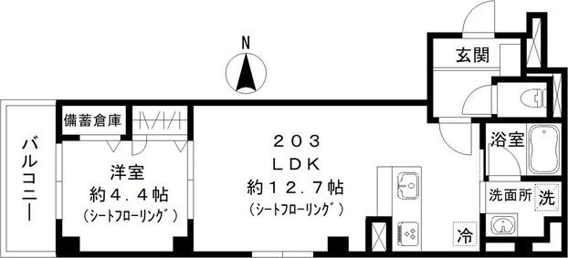ｓｋｙｅ池上の間取り