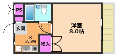 アンフィニィ芥川の間取り