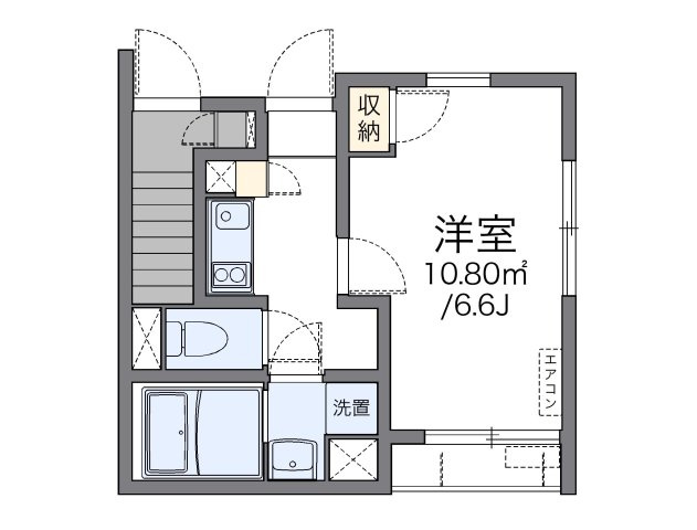 レオネクストサンルーチェ三鷹Ⅱの間取り|代表的な間取のため実際の間取とは異なる場合があります