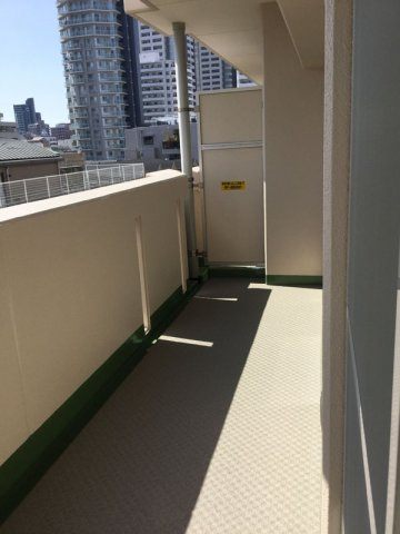 コーシャハイツ北山のバルコニー