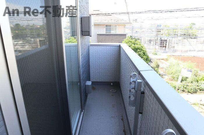 ソレイユ　ラ　コリーヌ東川口のバルコニー