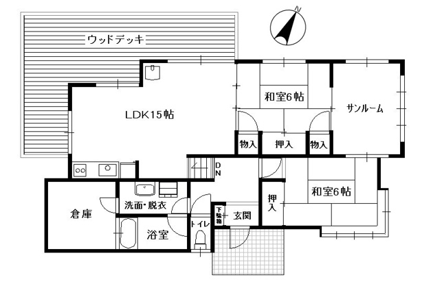 【間取り】 | 天城高原別荘地　戸建
