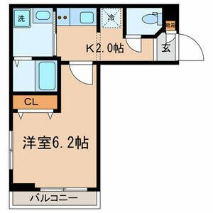 ＬａＬａ神泉の間取り|間取りです。